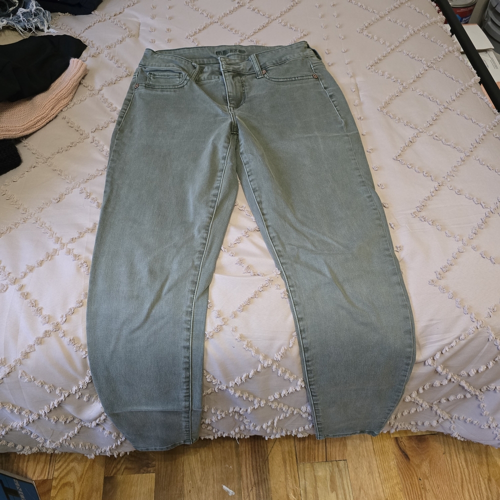 Women's Green Jeans